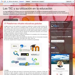 Las TICs y su utilización en la educación : 31 Plataformas virtuales educativas gratuitas