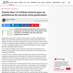 Stootie lève 7,4 millions d'euros pour sa plateforme de services entre particuliers