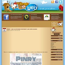 Pinry - Une plateforme Pinterest like open source
