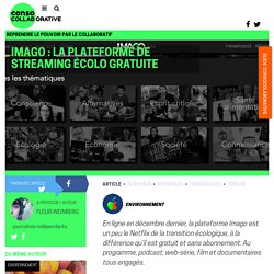 Imago : la plateforme de streaming écolo gratuite