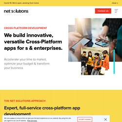 Cross Platform Mobile App Development Company