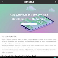 Kick-Start Cross-Platform App Development with Xamarin