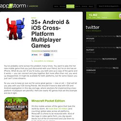35+ Android & iOS Cross-Platform Multiplayer Games « Android.AppStorm