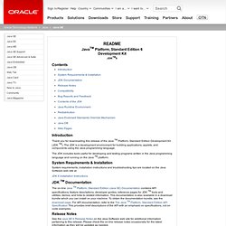 Java Platform, Standard Edition Development Kit