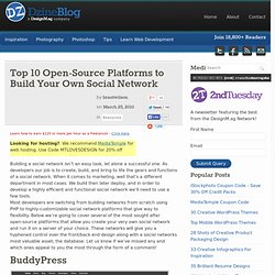 Top 10 Open-Source Platforms to Build Your Own Social Network