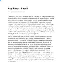 Play Bazaar Result – Play Bazaar Satta