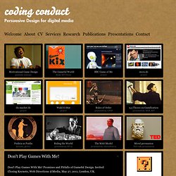 coding conduct