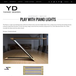 Piano Desk Lamp by OneArtistStudio