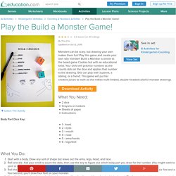 Play the Build a Monster Game!