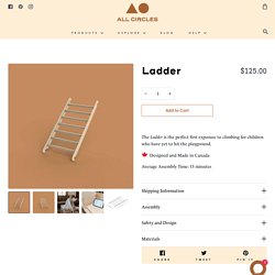 Wooden Montessori Climber by All Circles