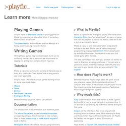 Playfic