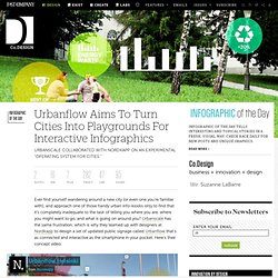 Urbanflow Aims To Turn Cities Into Playgrounds For Interactive Infographics