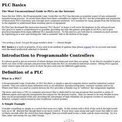 PLC Basics