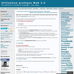 Qwant, un moteur de recherche français pleinement web