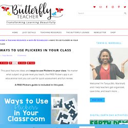 Ways to Use Plickers in Your Class