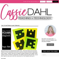 Come usare i plicker in classe - Cassie Dahl