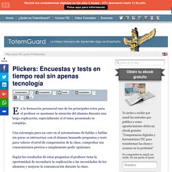 Plickers: Encuestas y tests en tiempo real sin apenas tecnología