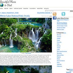 Plitvice Lakes National Park, Croatia