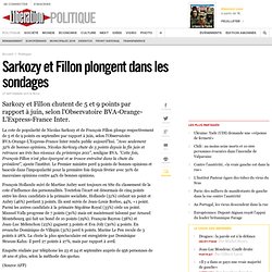 Sarkozy et Fillon plongent dans les sondages