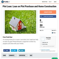 Plot Loan: Loan on Plot Purchase and Home C...