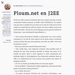 Ploum.net en J2EE