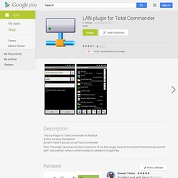 LAN ☆4.6 plugin for Total Commander