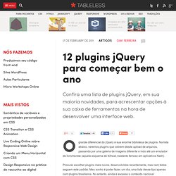 12 plugins jQuery