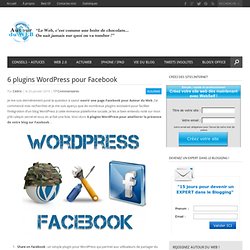 6 plugins WordPress pour Facebook