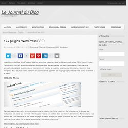 17+ plugins Wordpress SEO