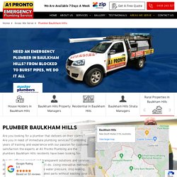 Plumber Baulkham Hills - 2153 NSW