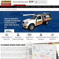 Plumber Kings Park - 2148 NSW