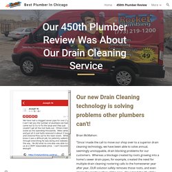 Best Plumber In Chicago - 450th Plumber Review