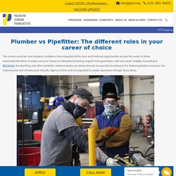 Plumber vs Pipefitter: The different roles in your career of choice