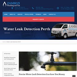 Plumbers Perth, Emergency Plumber Perth I Zambezi Plumbing