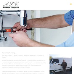 Local Plumbing Contractors Tucson Arizona