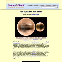 Pluton et Charon.