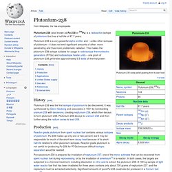 Plutonium-238