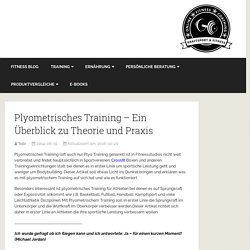 Plyometrisches Training - Theorie und Praxis