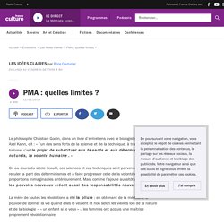 PMA : quelles limites ?