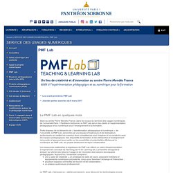 PMF Lab (Panthéon Sorbonne)