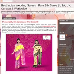 Pochampally Silk Sarees and The Speciality