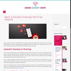 Rent a Pocket Friendly Wi-Fi for Ireland - OWR Event Wi-Fi