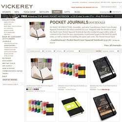 Pocket Journals Eco Paper at Vickerey