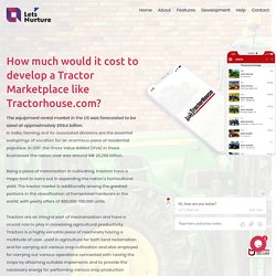 Cost to develop a Tractor Marketplace App like Tractorhouse