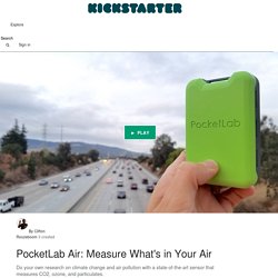 PocketLab Air: Measure What's in Your Air by Clifton Roozeboom