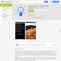 PocketSensor - FREE TRIAL - Приложения на Google Play