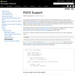 POCO Support