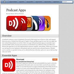 Podcast Apps: iPad/iPhone Apps AppGuide
