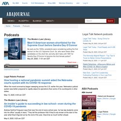 Podcasts - ABA Journal