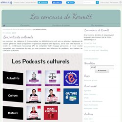 Les podcasts culturels - Les concours de Kermitt
